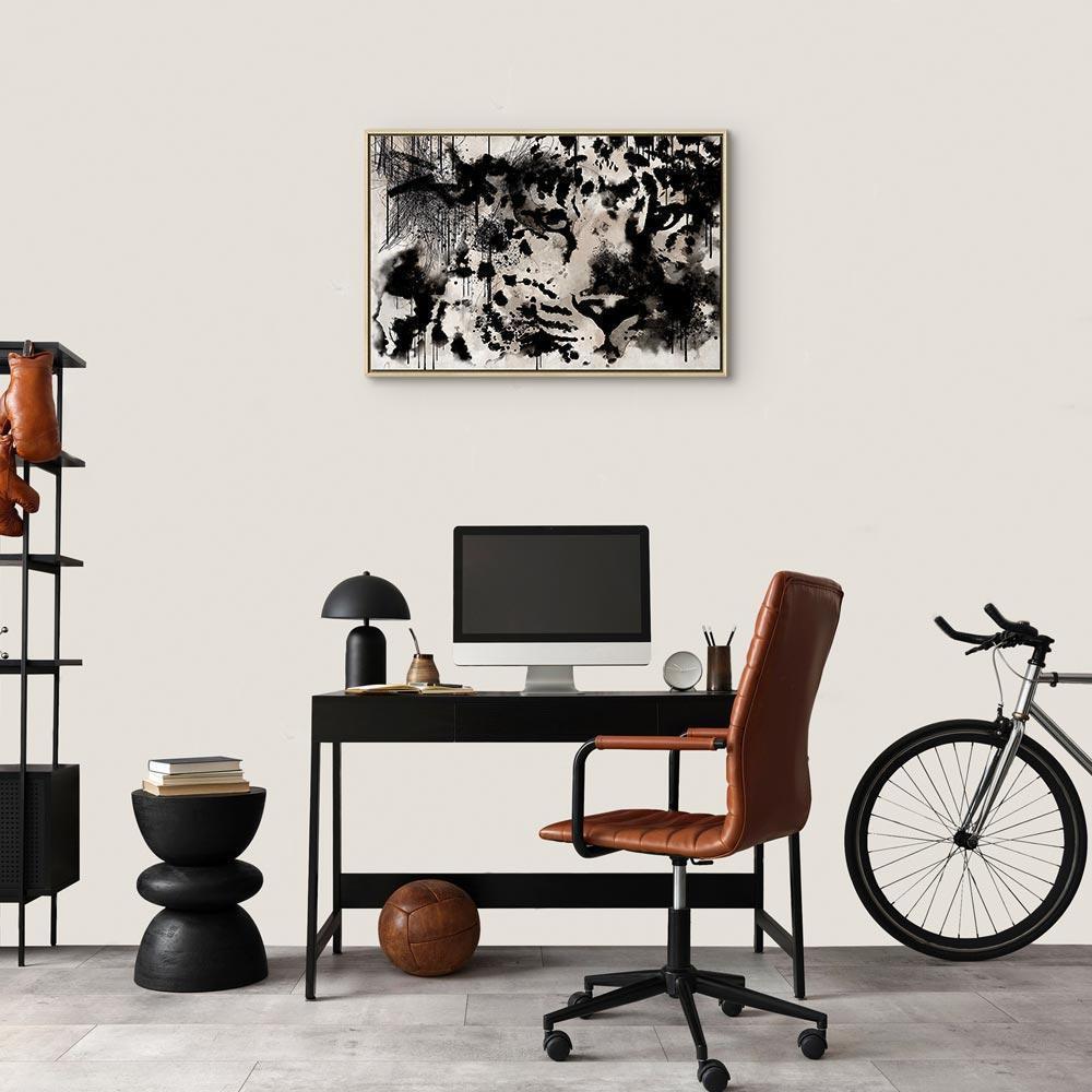 Obraz - Kocie spojrzenie (1-częściowy) szeroki