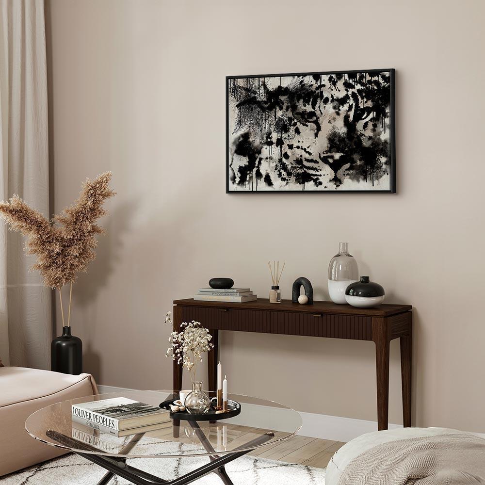 Obraz - Kocie spojrzenie (1-częściowy) szeroki