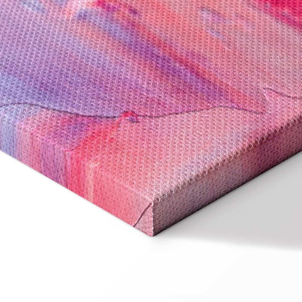 Obraz - Kolorowe Kontrasty - energetyczne przejścia barw w odcieniach różu