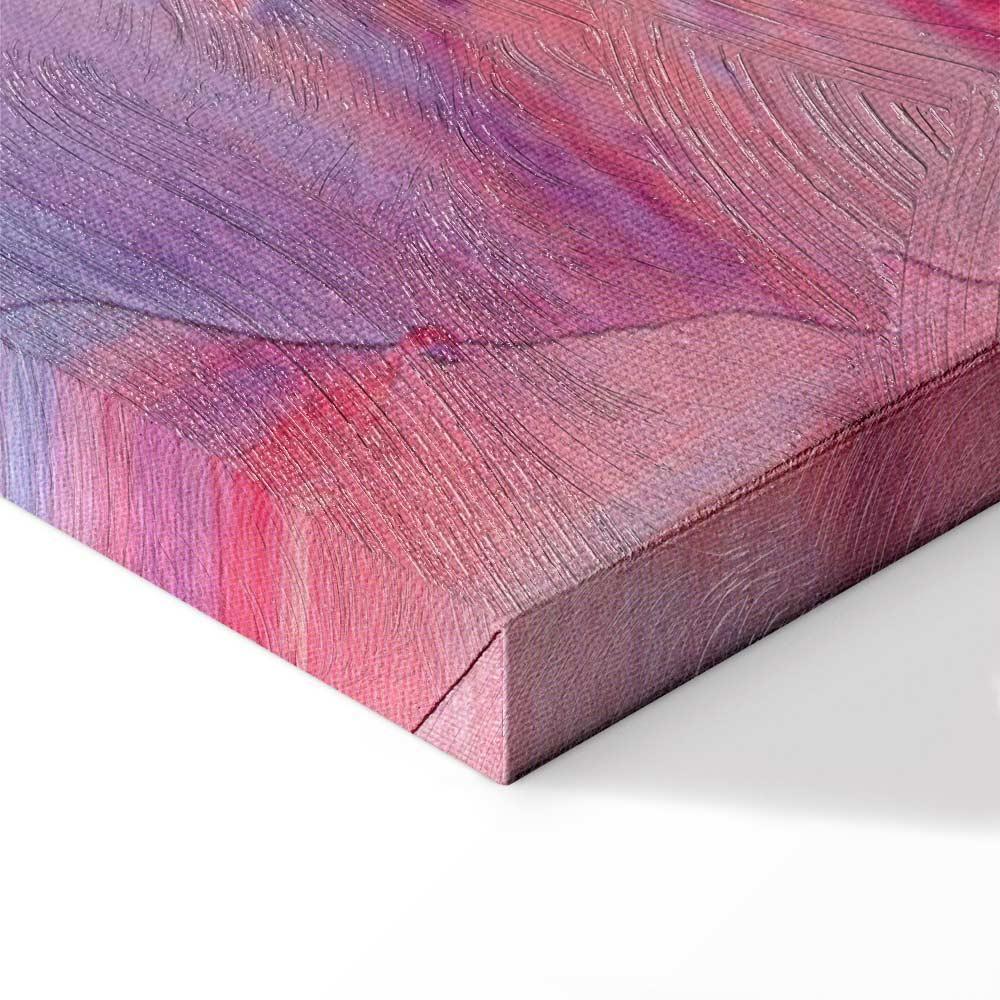 Obraz - Kolorowe Kontrasty - energetyczne przejścia barw w odcieniach różu