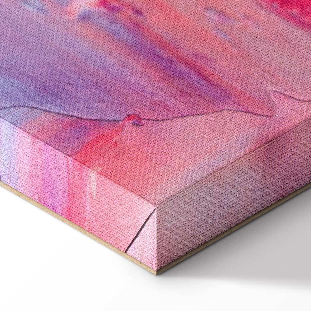 Obraz - Kolorowe Kontrasty - energetyczne przejścia barw w odcieniach różu