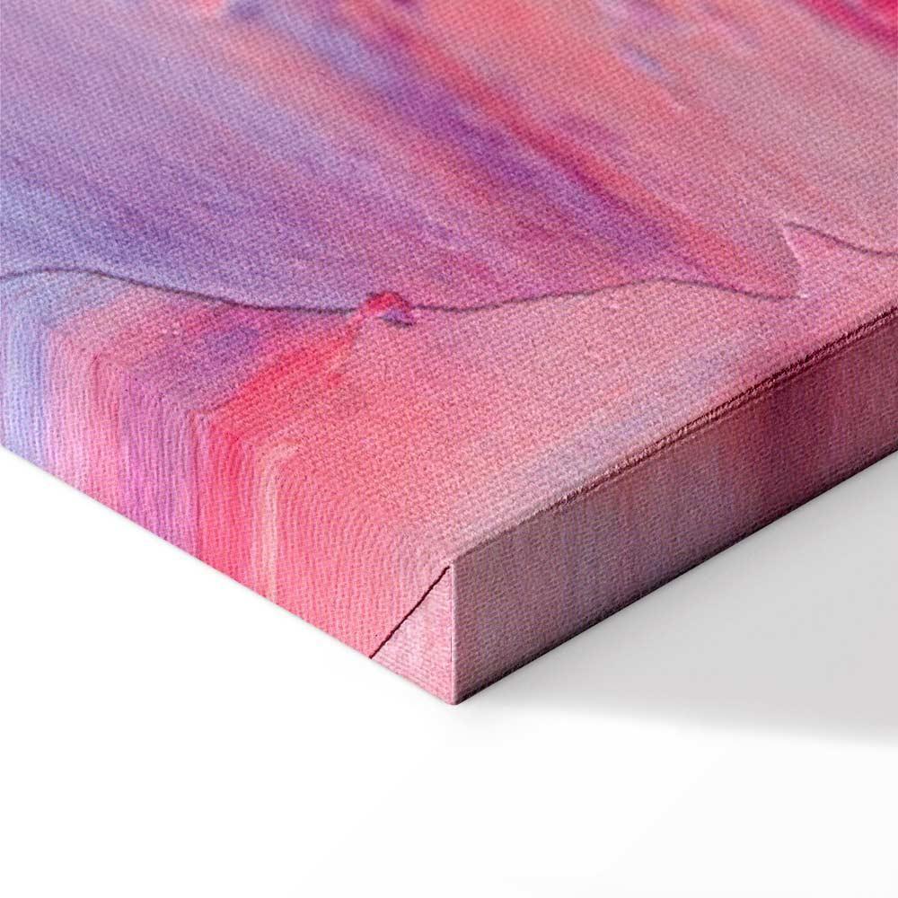 Obraz - Kolorowe Kontrasty - energetyczne przejścia barw w odcieniach różu