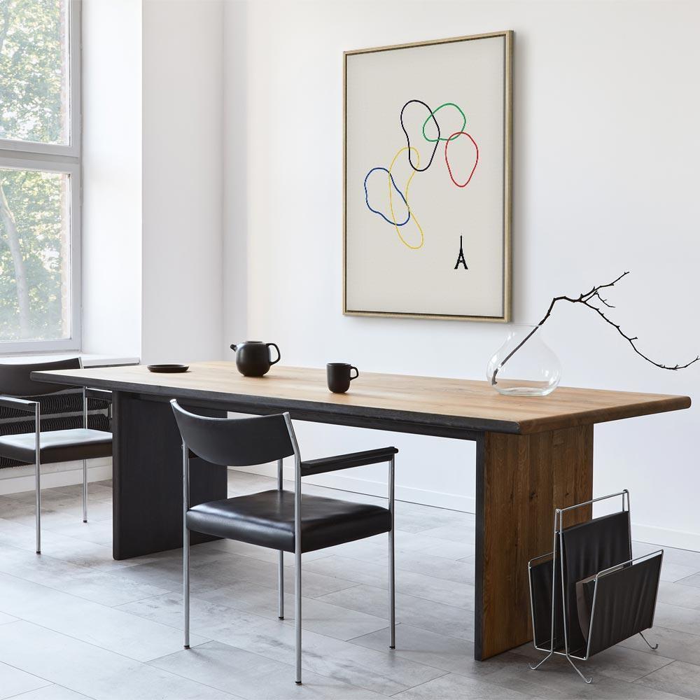 Obraz - Kolorowe koła- grafika cyfrowa - minimalizm