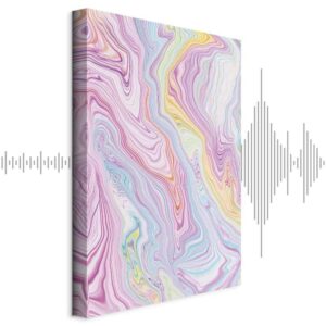 Obraz - Kolorowy Sen - abstrakcyjne kształty w pastelowych barwach