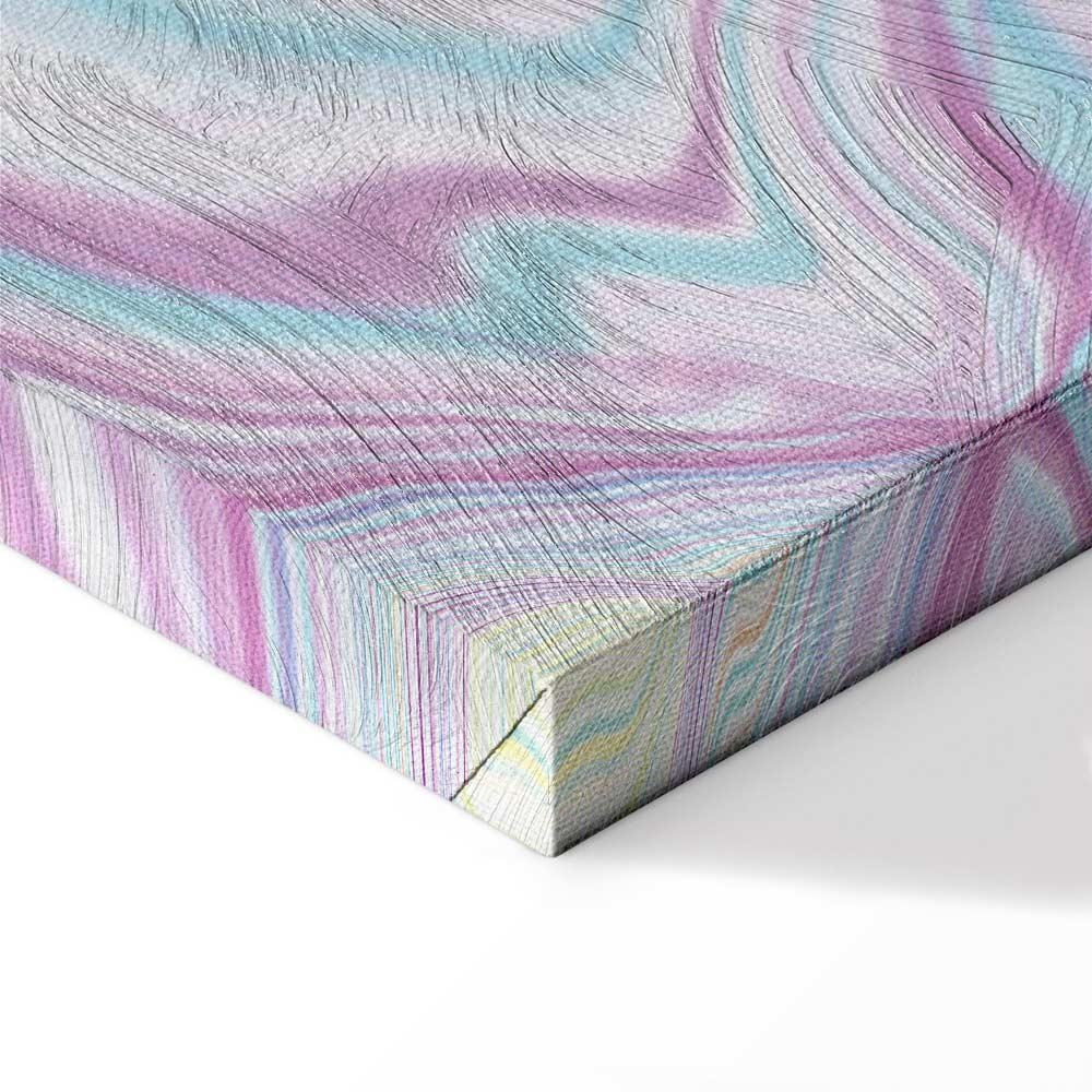 Obraz - Kolorowy Sen - abstrakcyjne kształty w pastelowych barwach