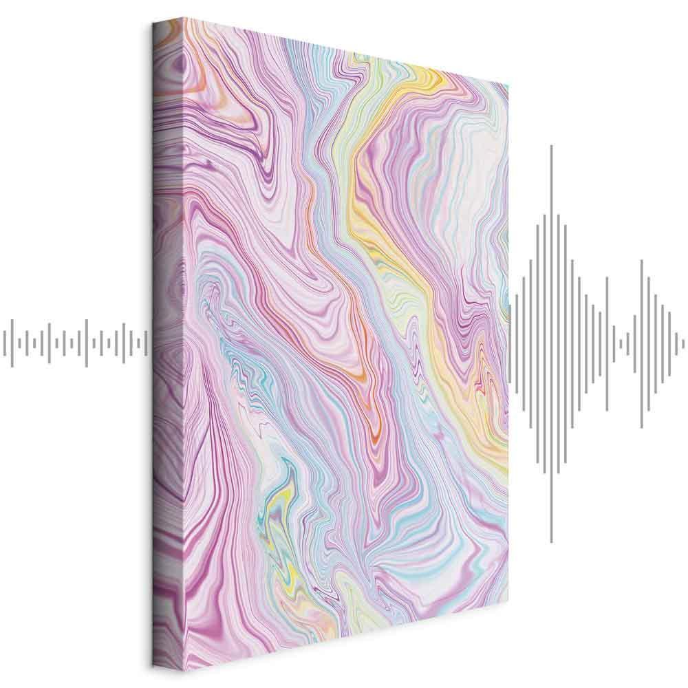 Obraz - Kolorowy Sen - abstrakcyjne kształty w pastelowych barwach