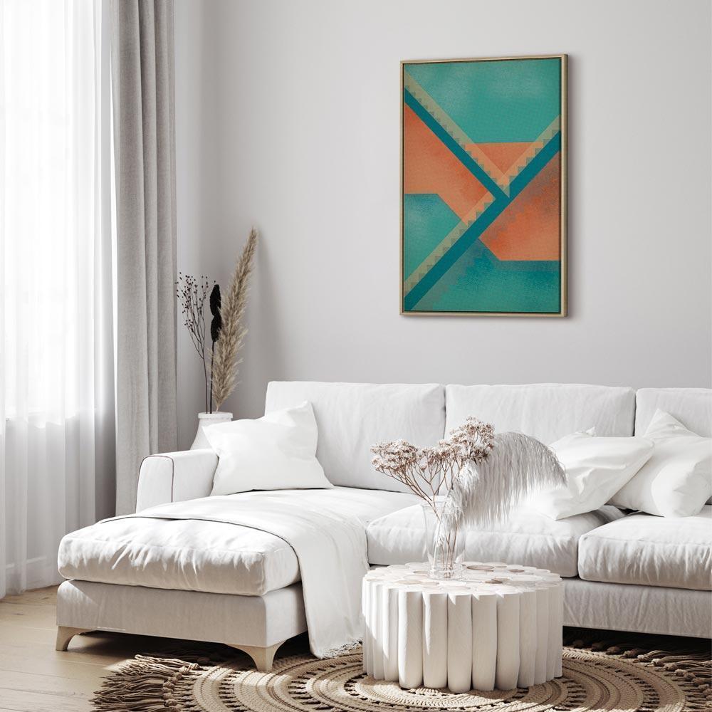 Obraz - Kompozycja schodów (1-częściowy) pionowy