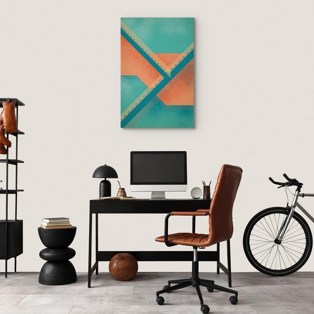 Obraz - Kompozycja schodów (1-częściowy) pionowy