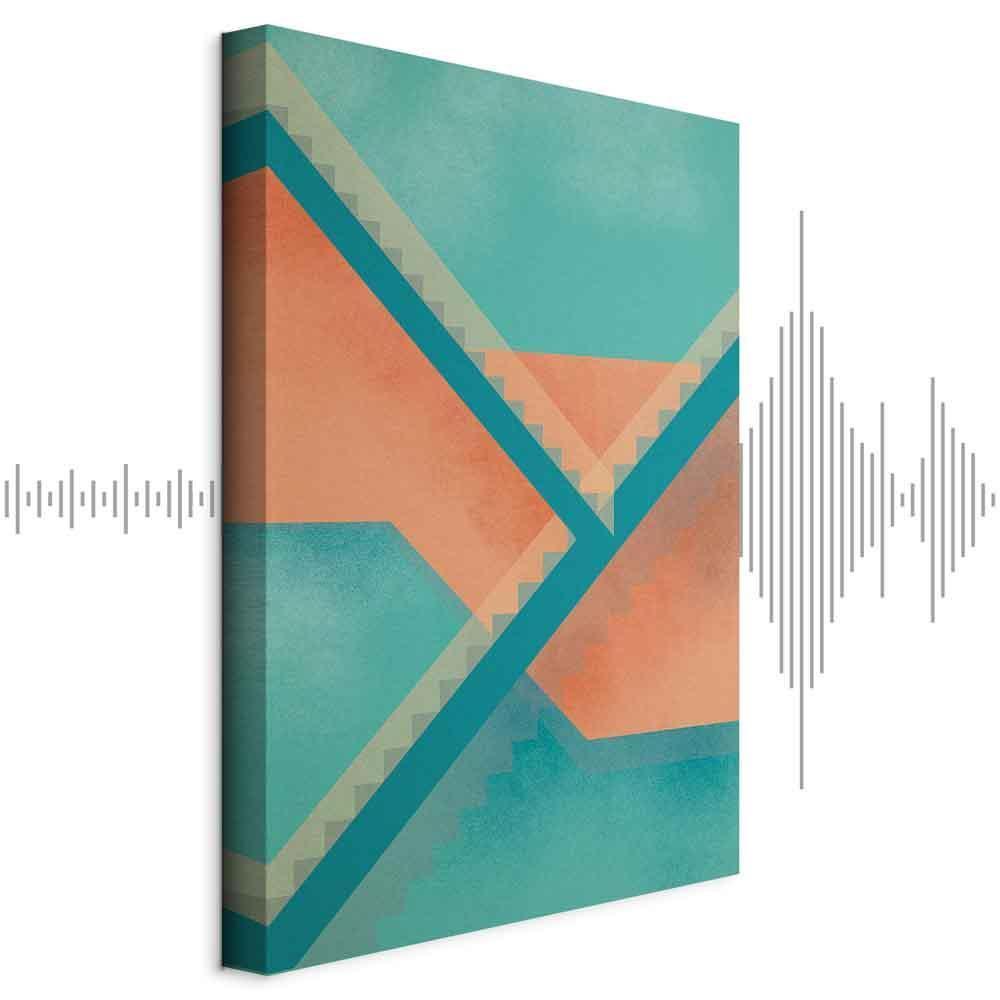 Obraz - Kompozycja schodów (1-częściowy) pionowy