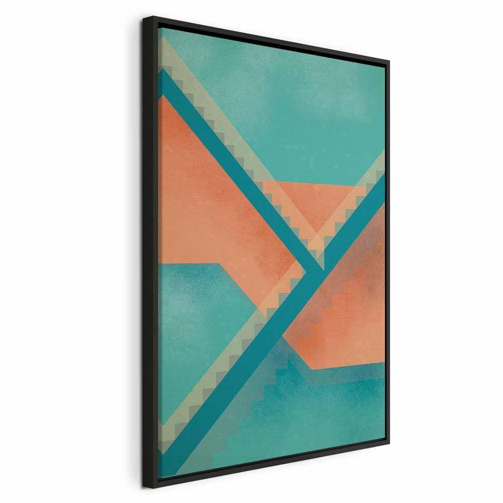 Obraz - Kompozycja schodów (1-częściowy) pionowy