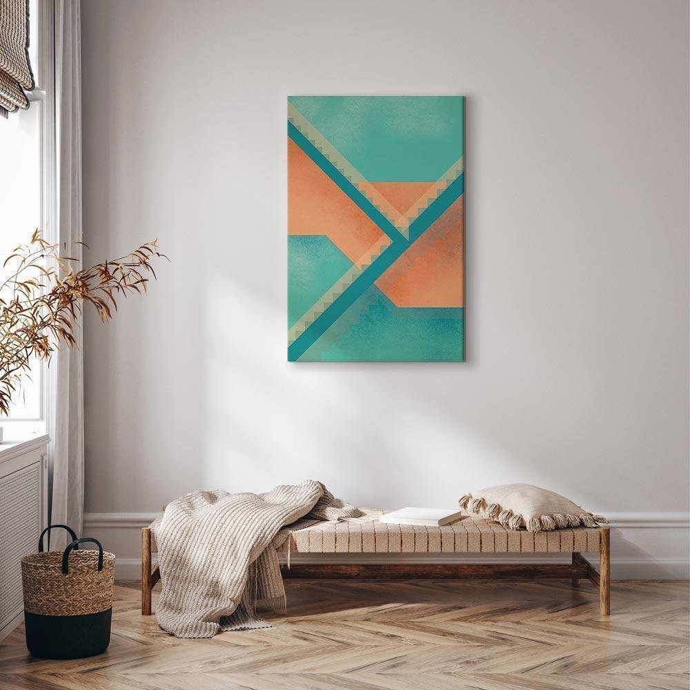 Obraz - Kompozycja schodów (1-częściowy) pionowy