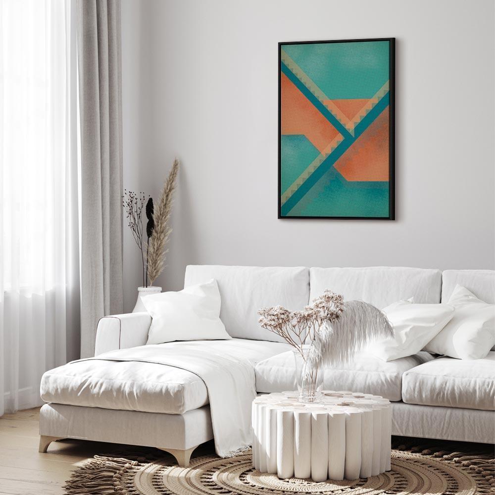 Obraz - Kompozycja schodów (1-częściowy) pionowy