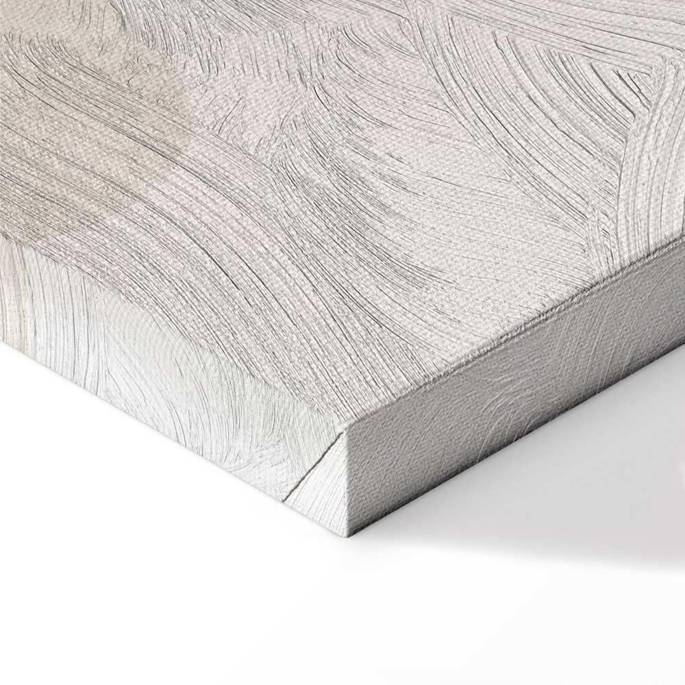 Obraz - Księżyc niczym z bajki - Pastelowy księżyc z balonikami wśród kolorowych chmur i gwiazdek w stonowanych kolorach na jasnym tle