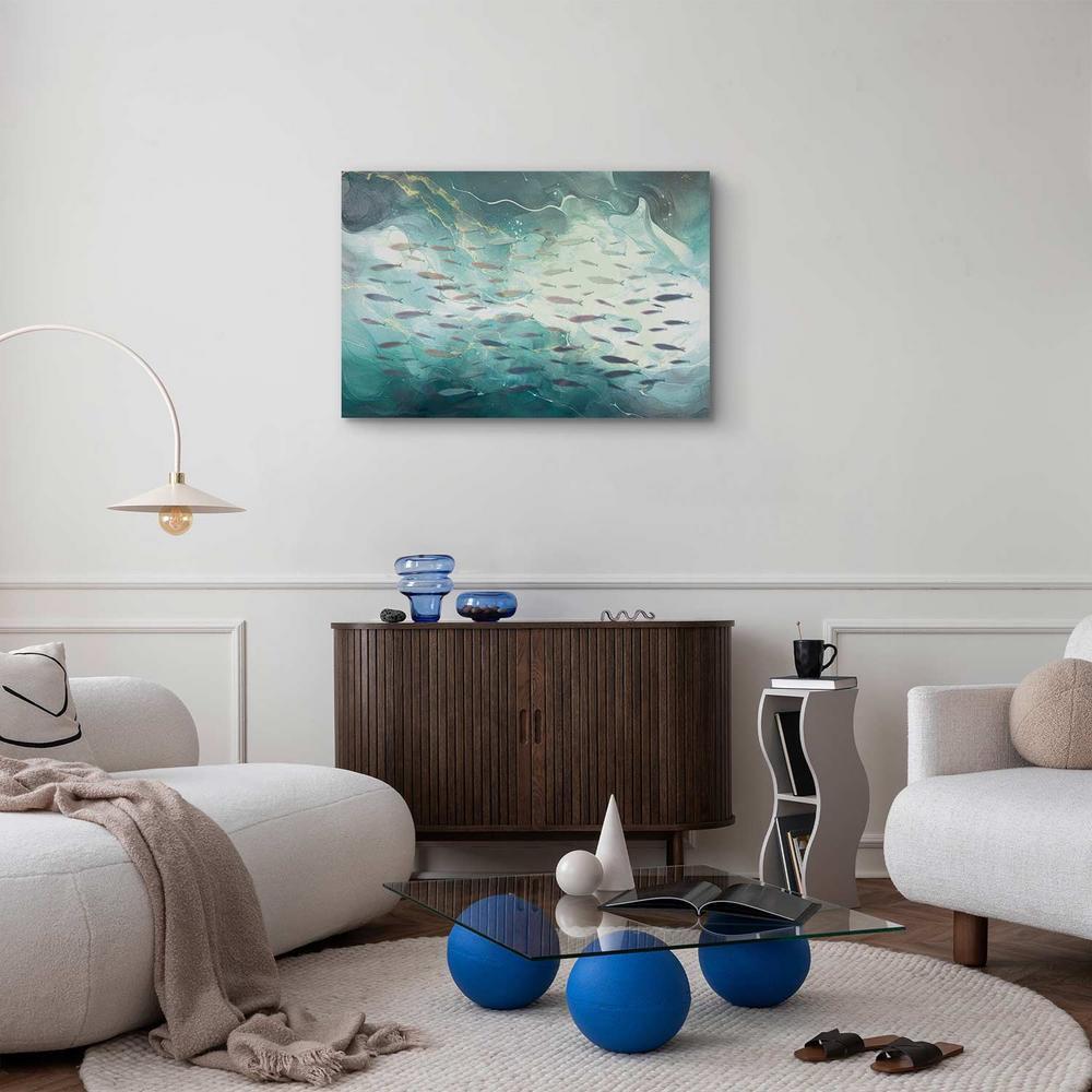 Obraz - Ławica drobnych ryb