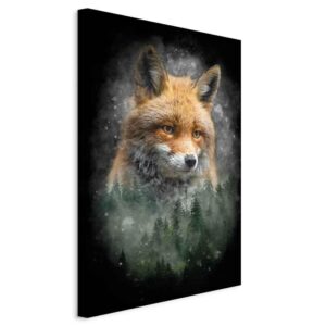 Obraz - Leśne życie (1-częściowy) pionowy