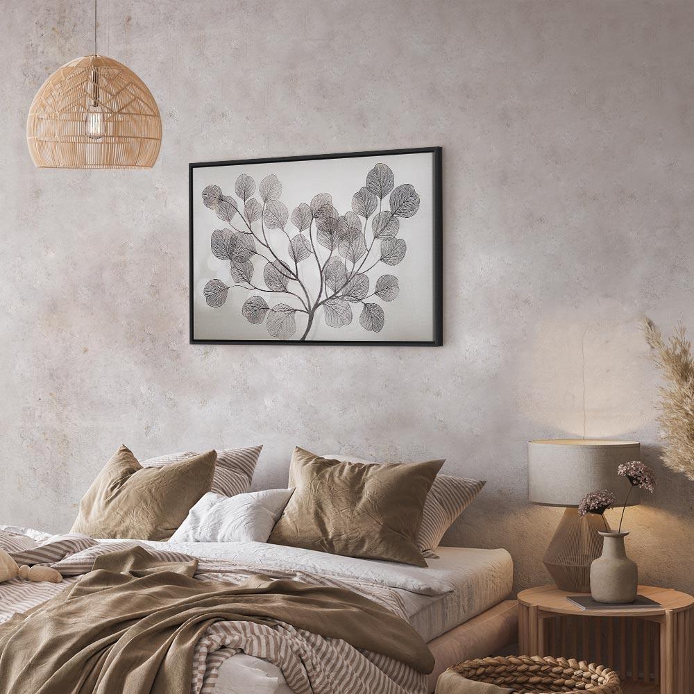 Obraz - Liście na wietrze (1-częściowy) szeroki