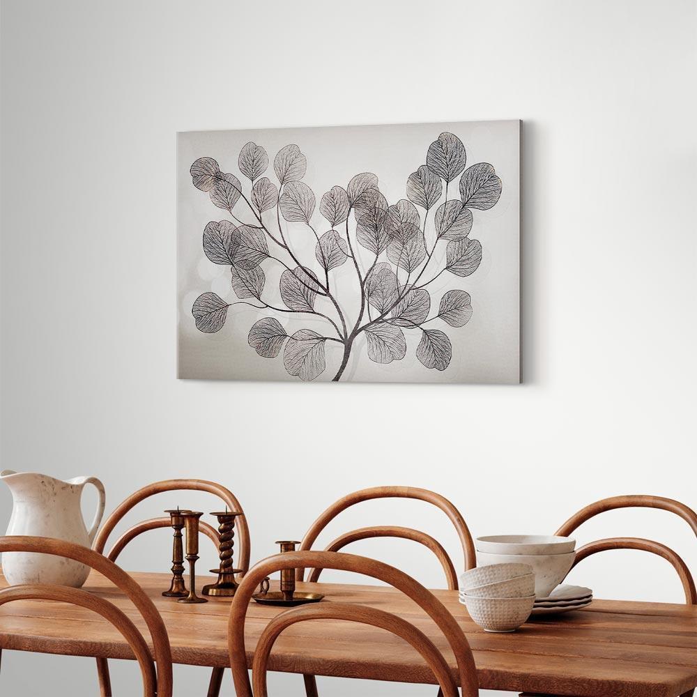 Obraz - Liście na wietrze (1-częściowy) szeroki