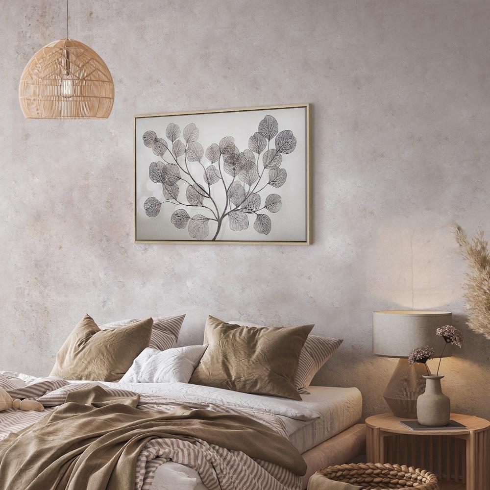 Obraz - Liście na wietrze (1-częściowy) szeroki