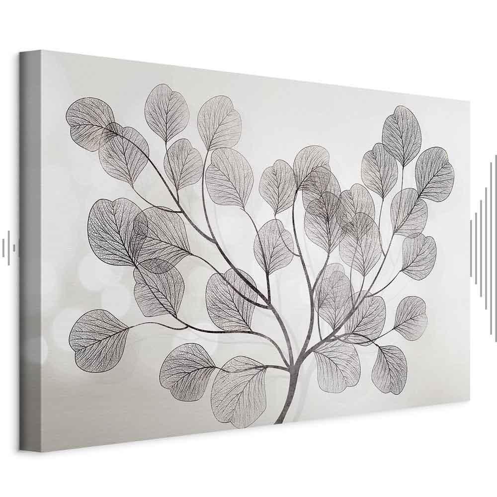 Obraz - Liście na wietrze (1-częściowy) szeroki