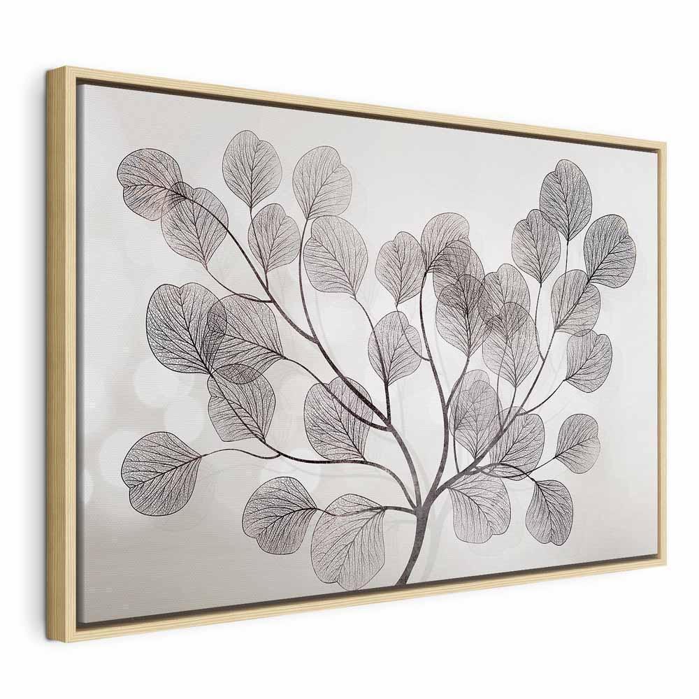 Obraz - Liście na wietrze (1-częściowy) szeroki