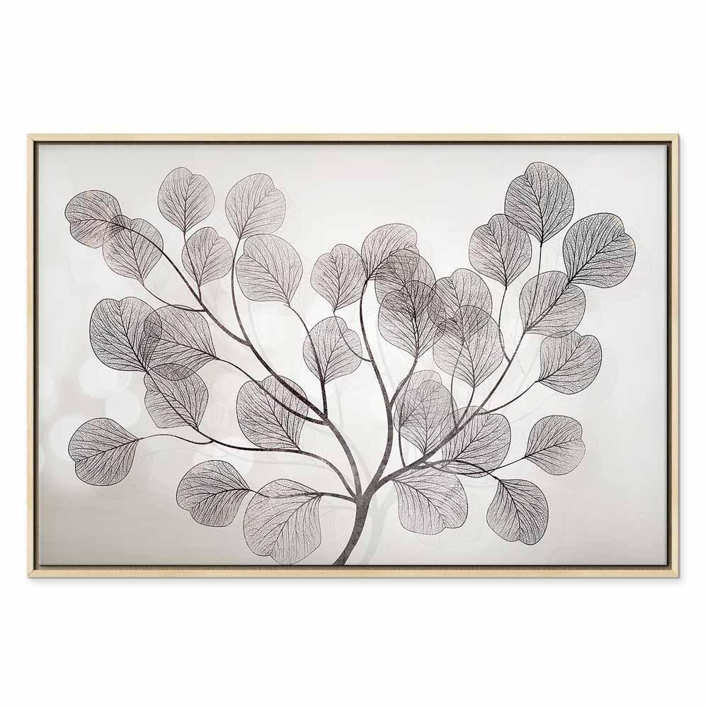 Obraz - Liście na wietrze (1-częściowy) szeroki