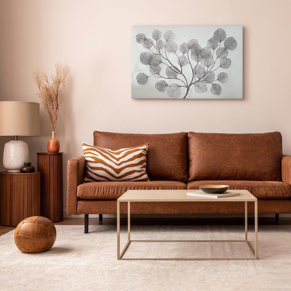 Obraz - Liście na wietrze (1-częściowy) szeroki