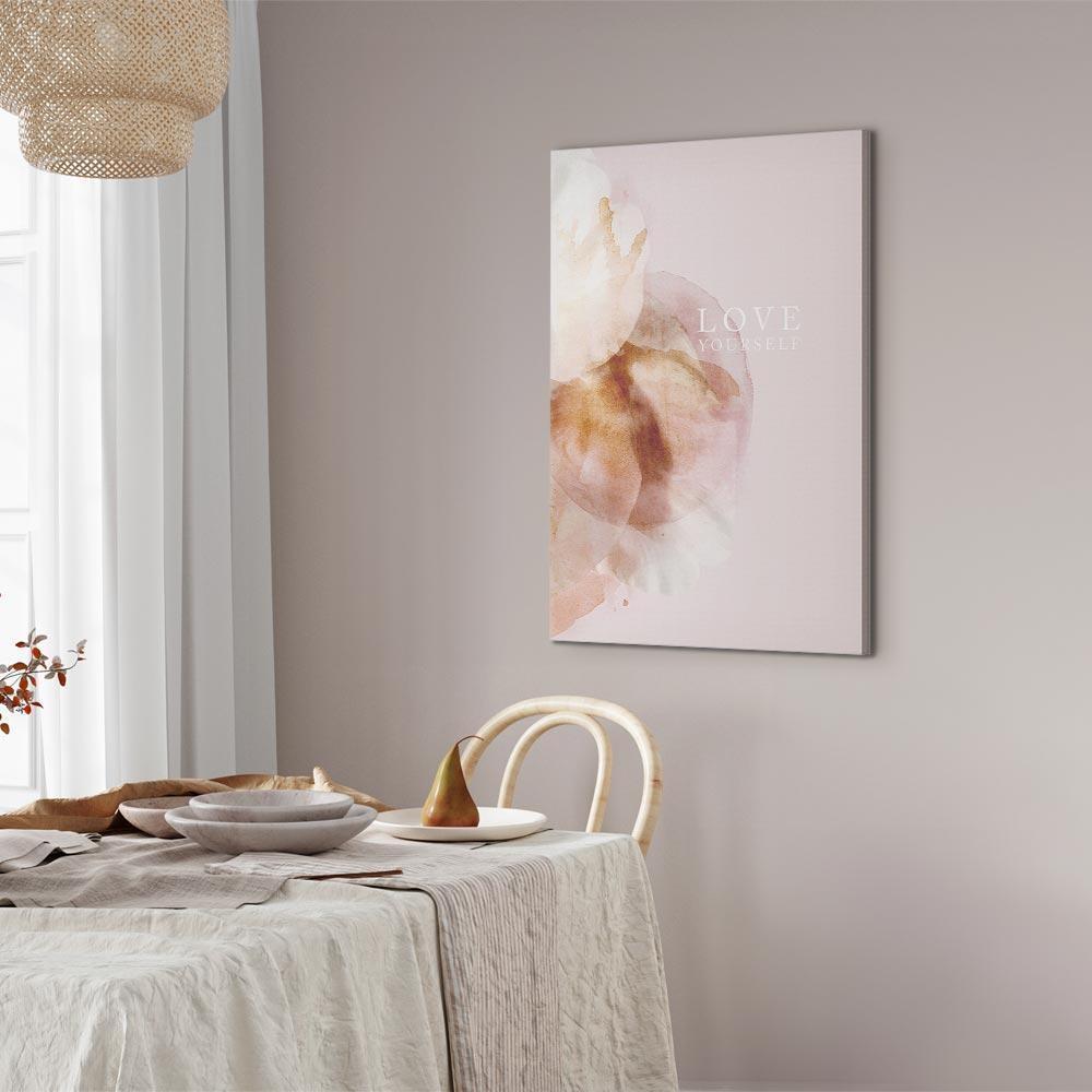 Obraz - Love Yourself (1-częściowy) pionowy