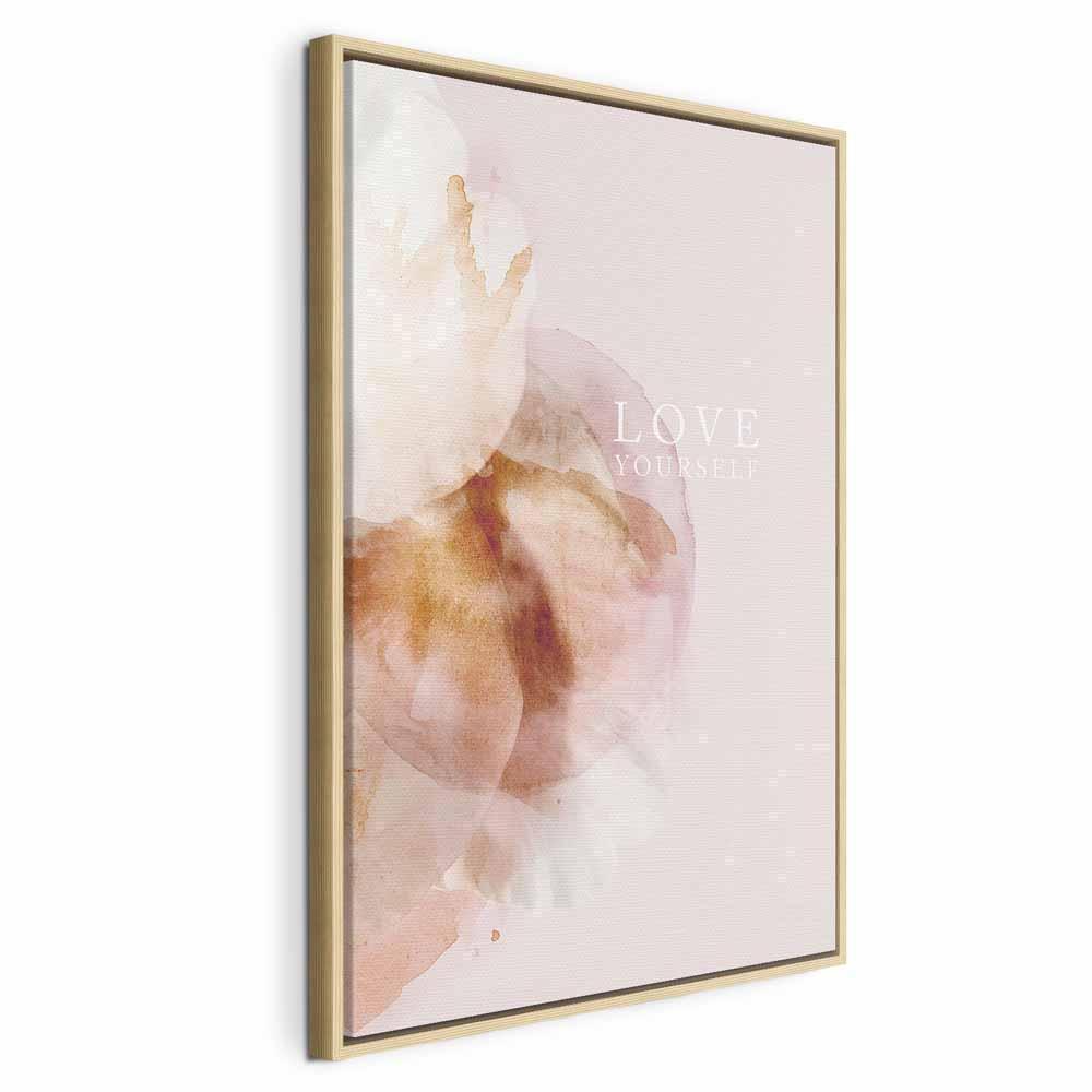 Obraz - Love Yourself (1-częściowy) pionowy