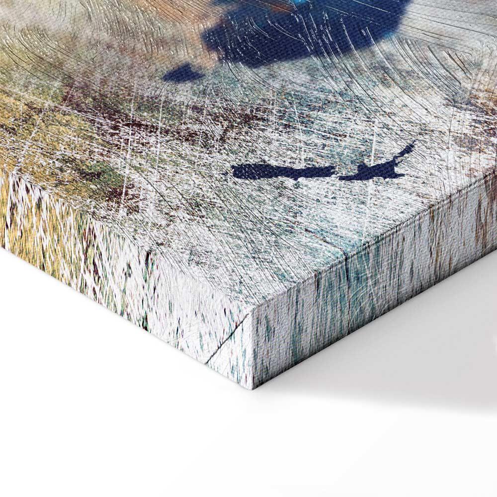 Obraz - Mapa świata: Kolorowe szaleństwo