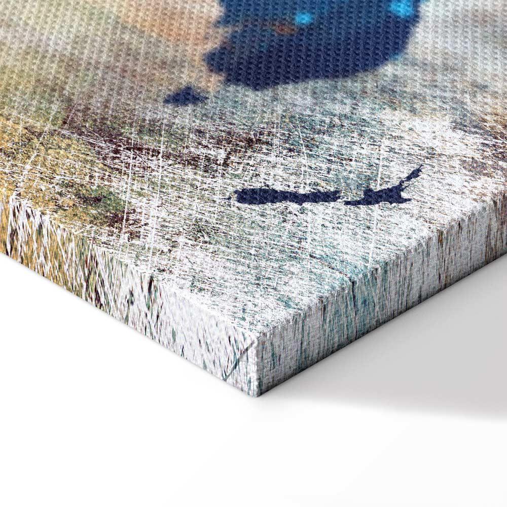 Obraz - Mapa świata: Kolorowe szaleństwo