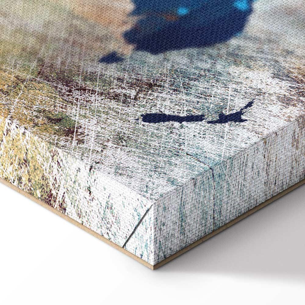 Obraz - Mapa świata: Kolorowe szaleństwo