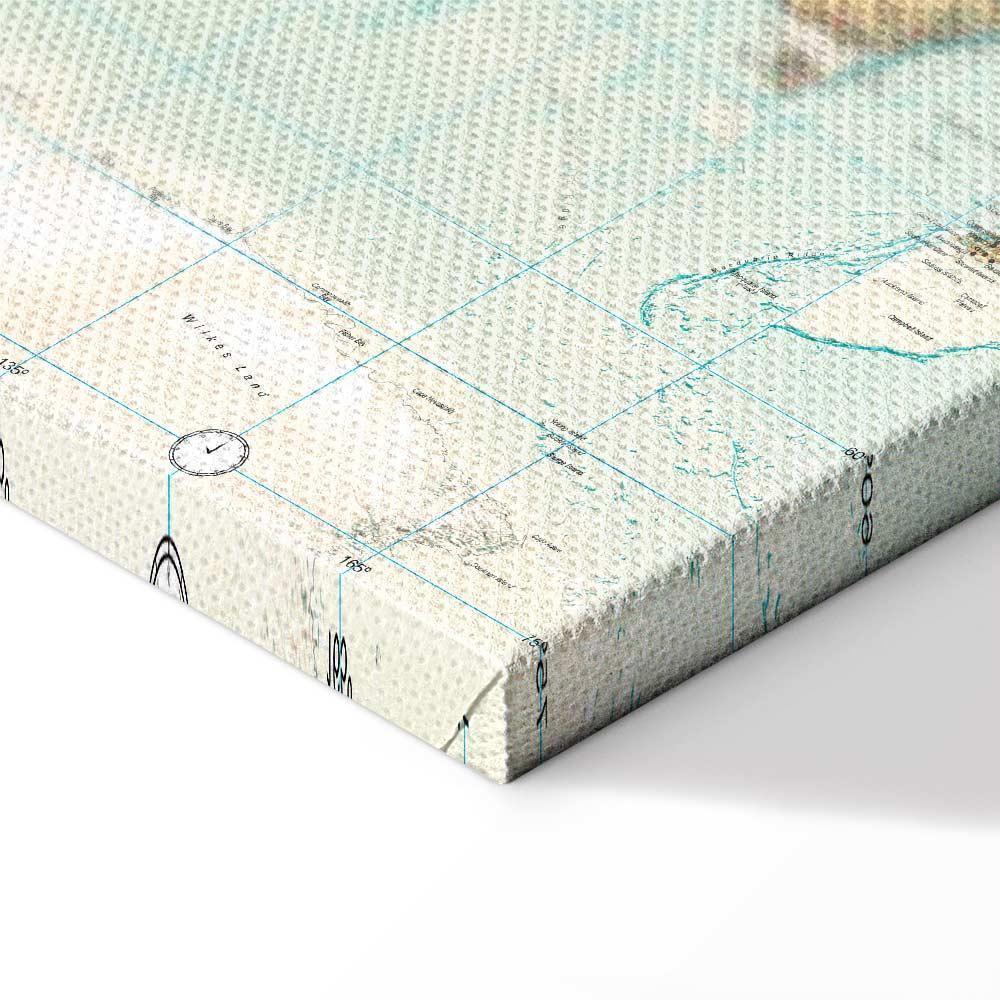 Obraz - Mapa świata: Piękny świat