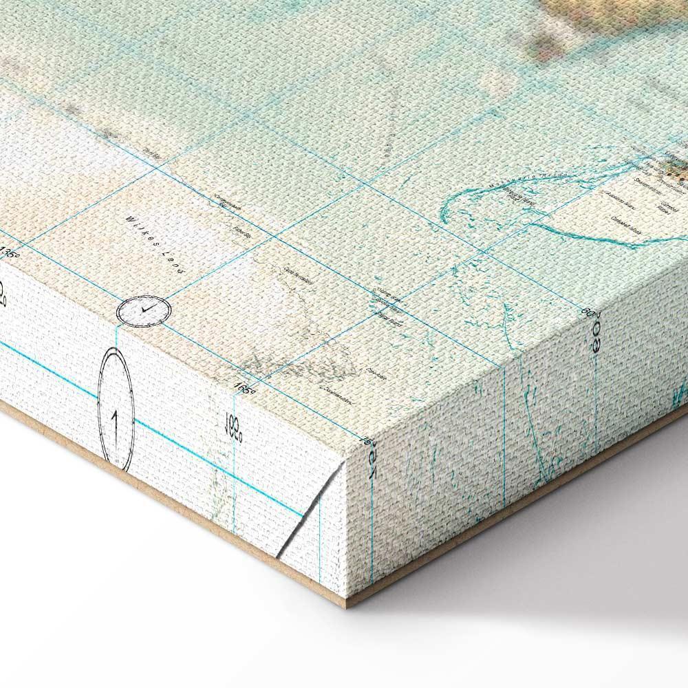 Obraz - Mapa świata: Piękny świat