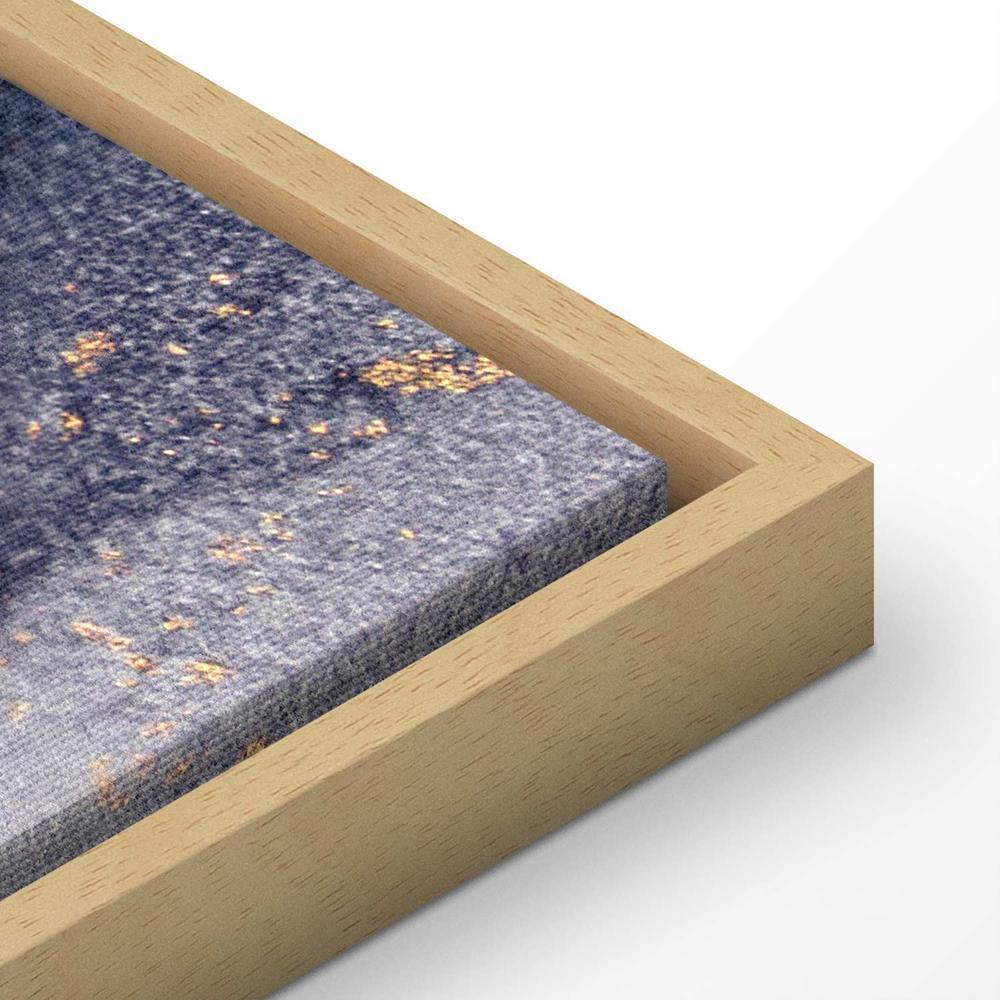 Obraz - Marmur i granat - abstrakcyjny teksturowany wzór inspirowany gwieździstym niebem