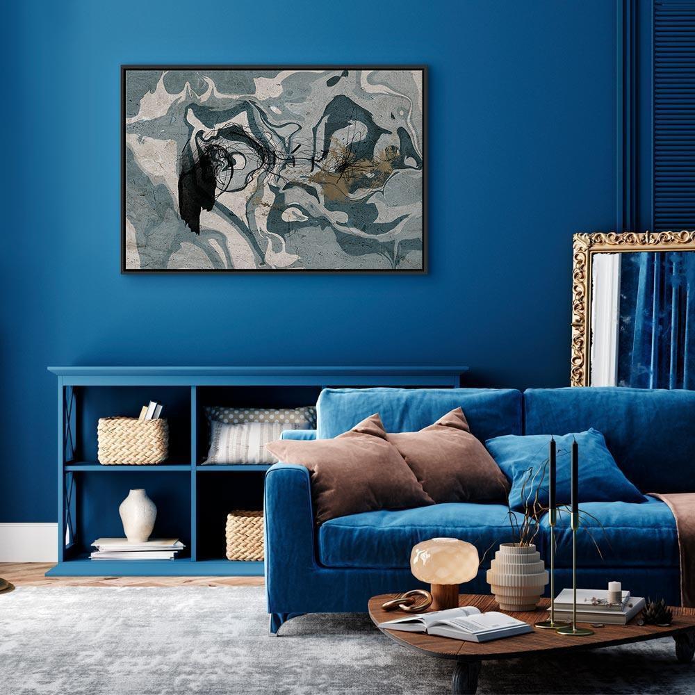 Obraz - Marmurkowa refleksja (1-częściowy) szeroki