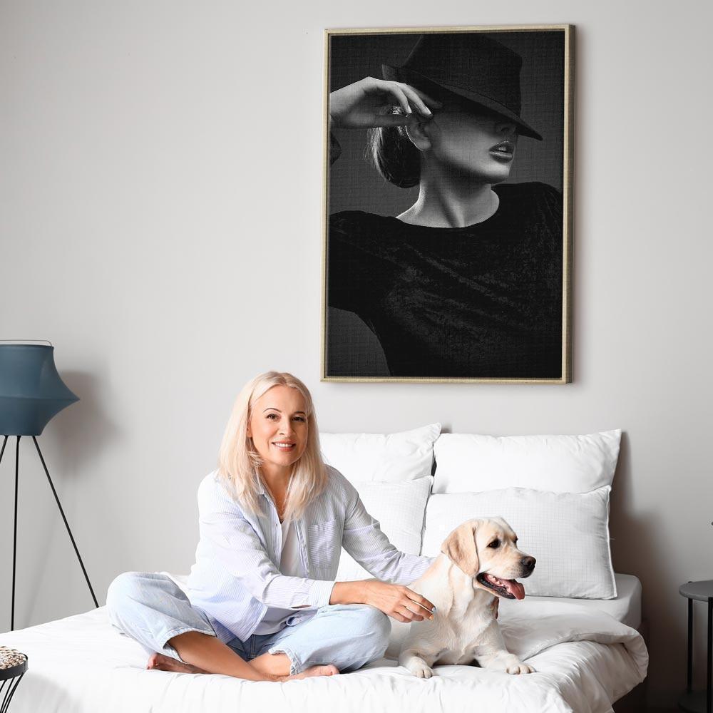 Obraz - Marzycielka (1-częściowy) pionowy