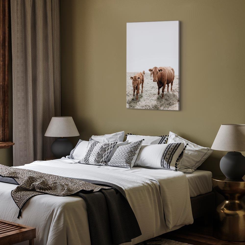 Obraz - Matka i ciele (1-częściowy) pionowy