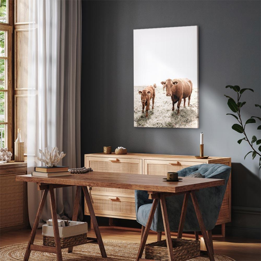 Obraz - Matka i ciele (1-częściowy) pionowy