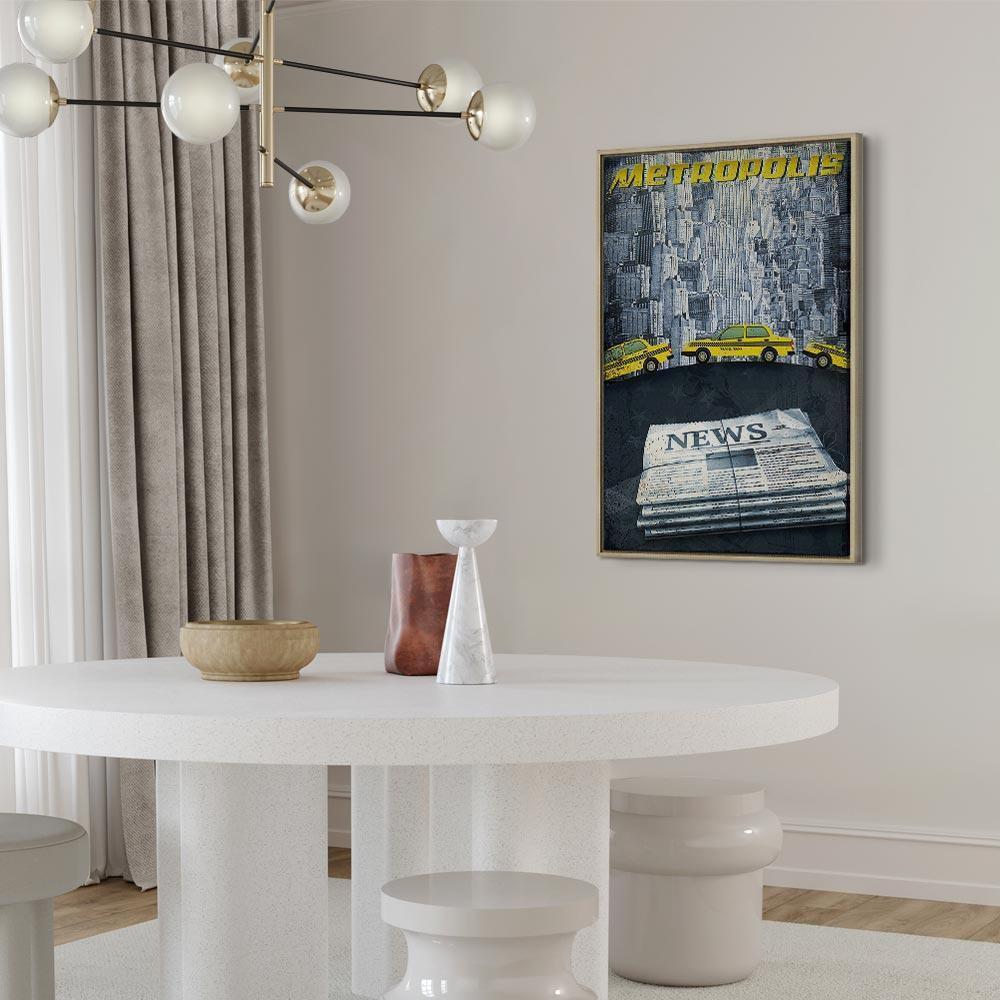 Obraz - Metropolis (1-częściowy) pionowy