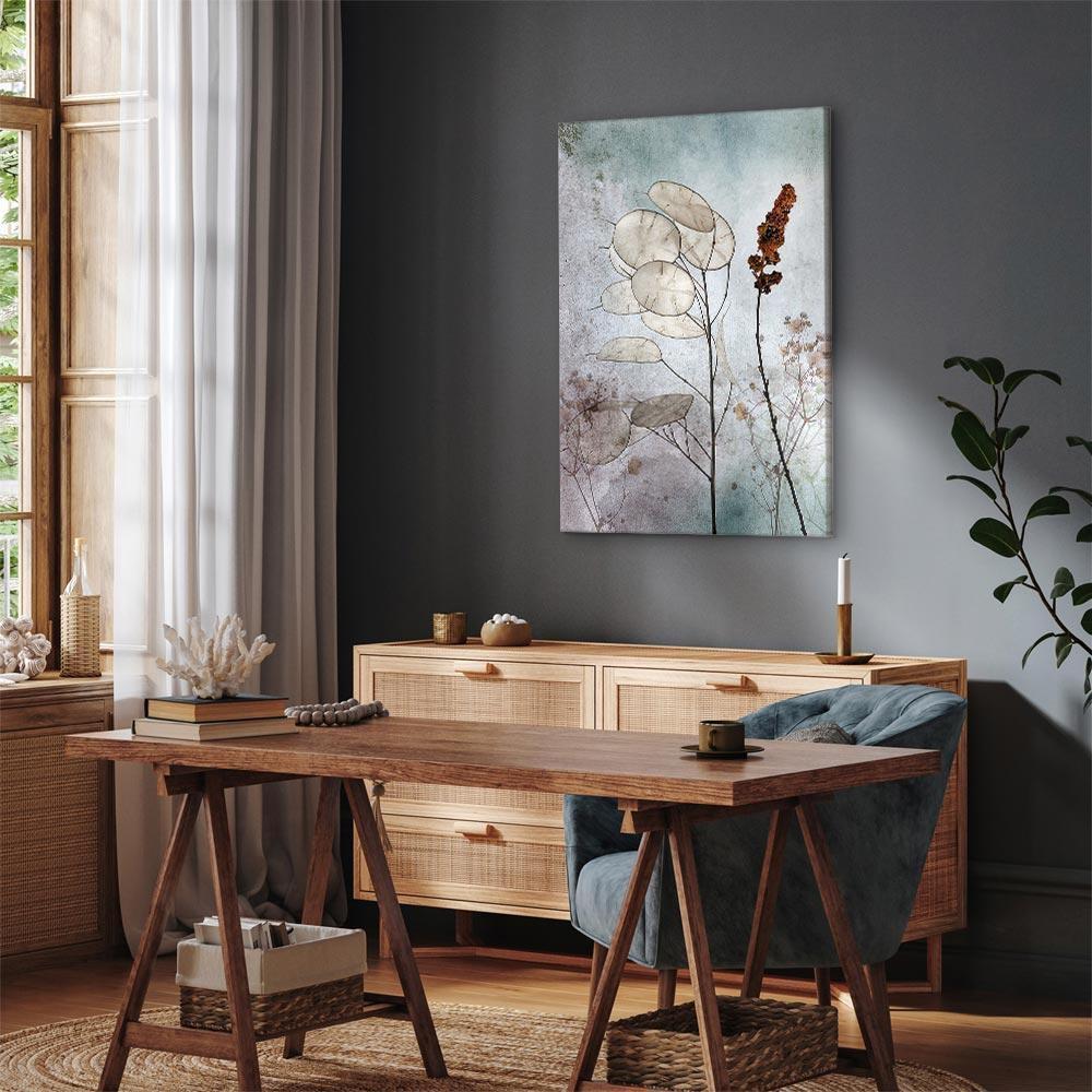 Obraz - Mglista lunaria (1-częściowy) pionowy