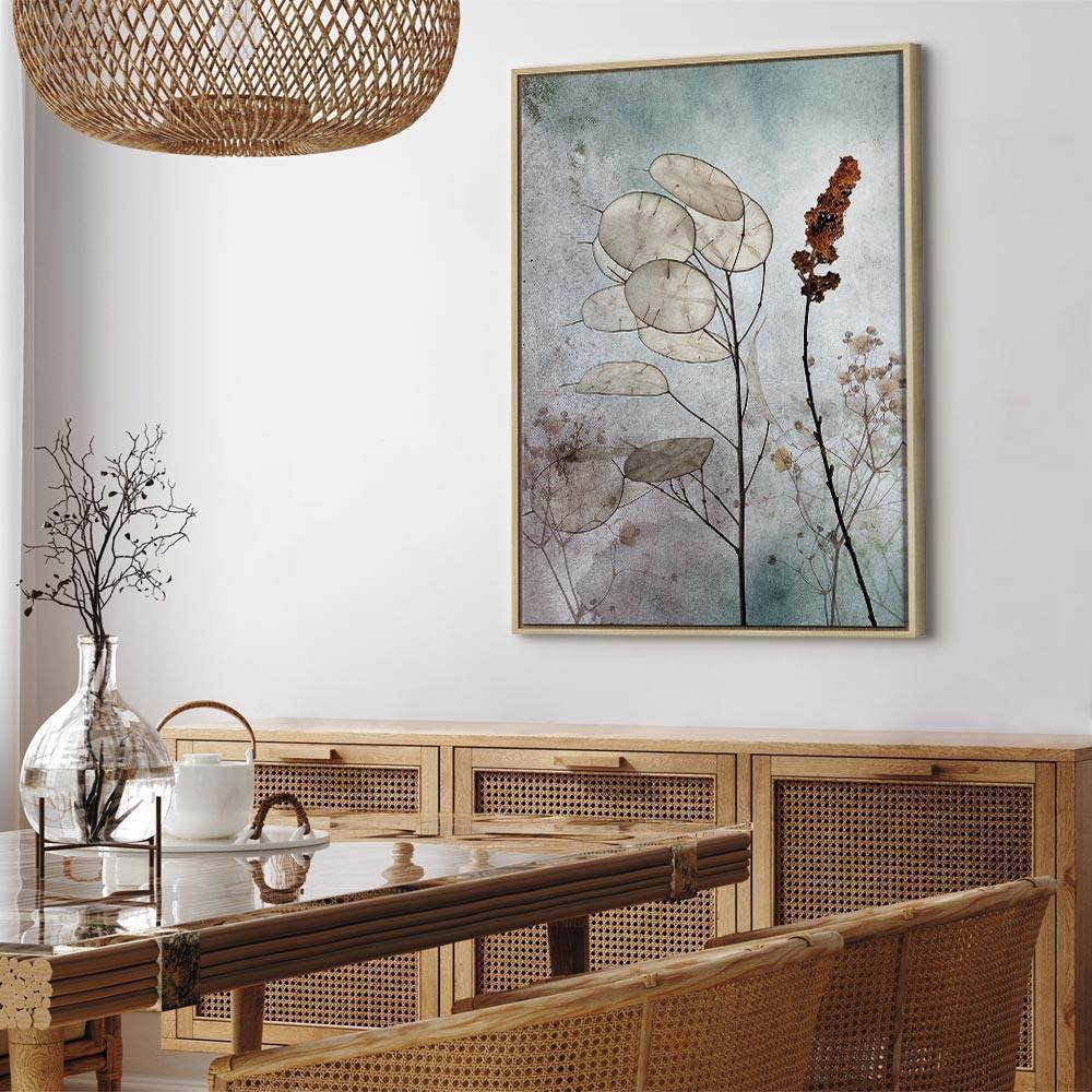 Obraz - Mglista lunaria (1-częściowy) pionowy