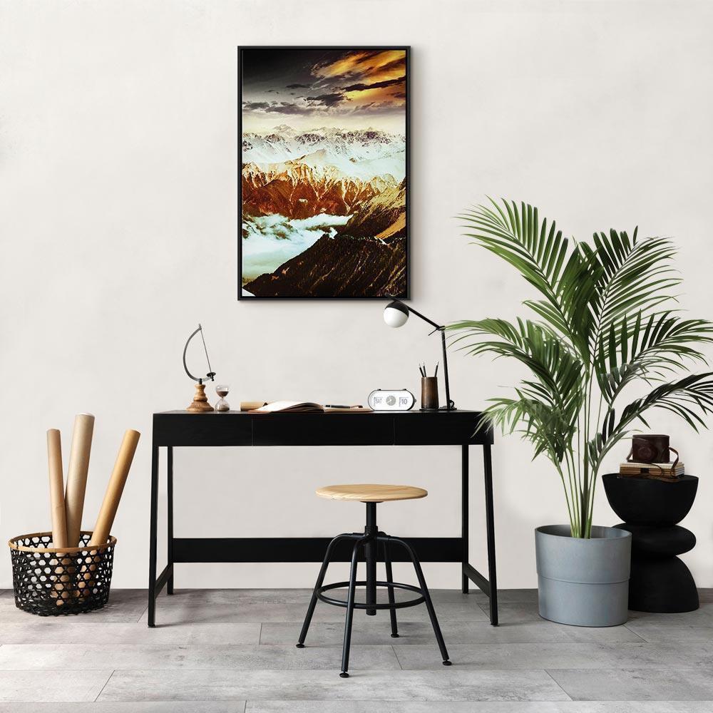 Obraz - Miedziane góry (1-częściowy) pionowy