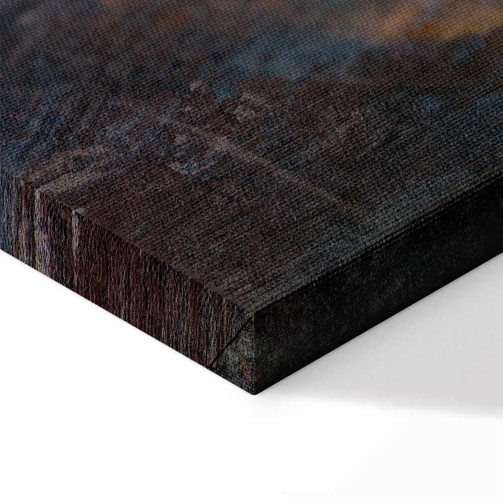 Obraz - Miedziane liście (1-częściowy) szeroki