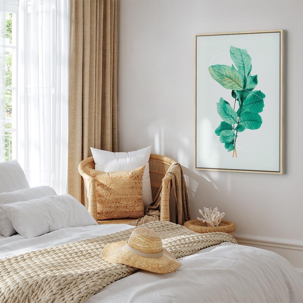 Obraz - Miętowa gracja (1-częściowy) pionowy