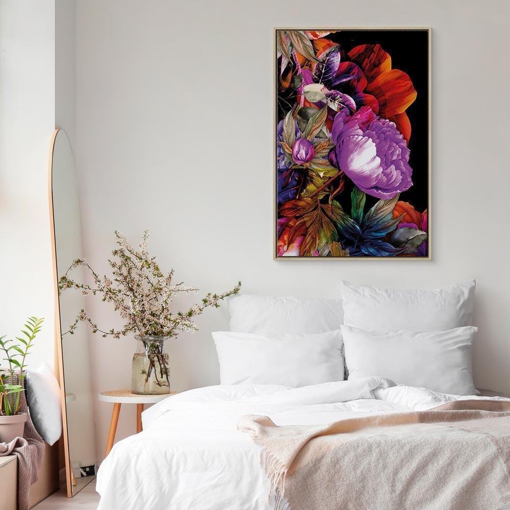 Obraz - Natura w kolorach lata (1-częściowy) - kwiatowy ogród inspiracji