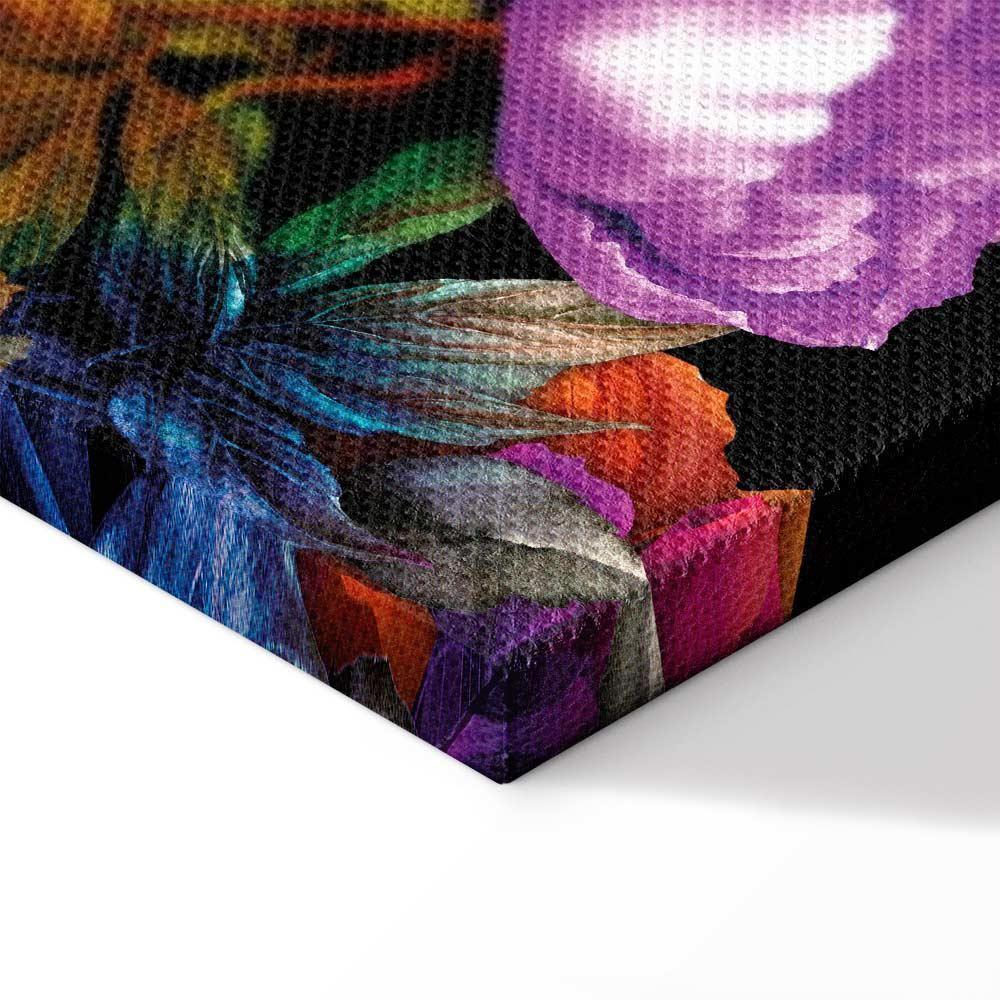 Obraz - Natura w kolorach lata (1-częściowy) - kwiatowy ogród inspiracji