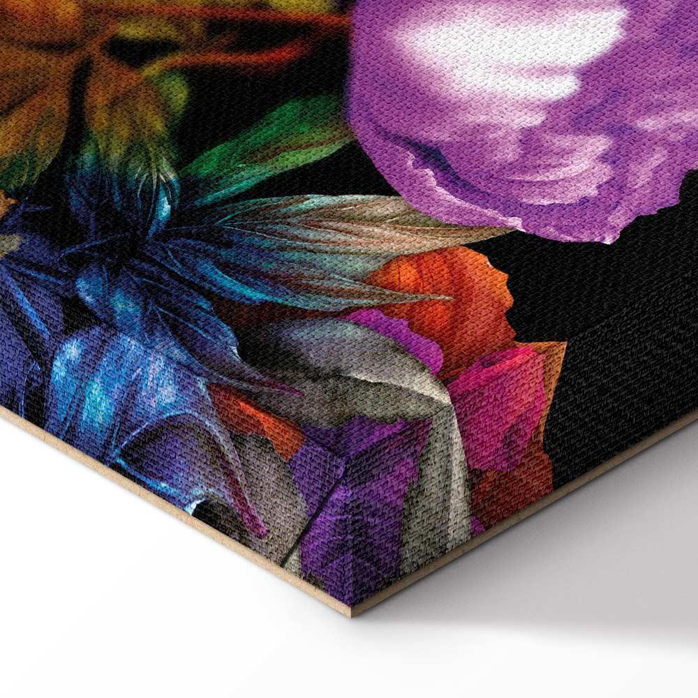 Obraz - Natura w kolorach lata (1-częściowy) - kwiatowy ogród inspiracji