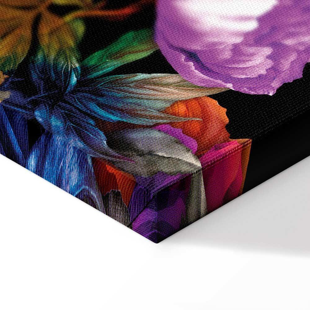 Obraz - Natura w kolorach lata (1-częściowy) - kwiatowy ogród inspiracji