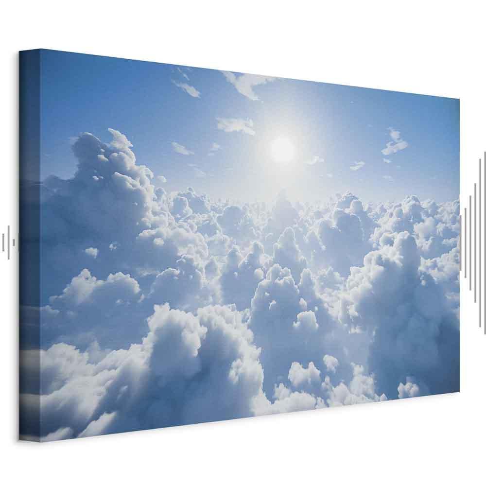 Obraz - Niebiański spokój: Ciepłe promienie słońca