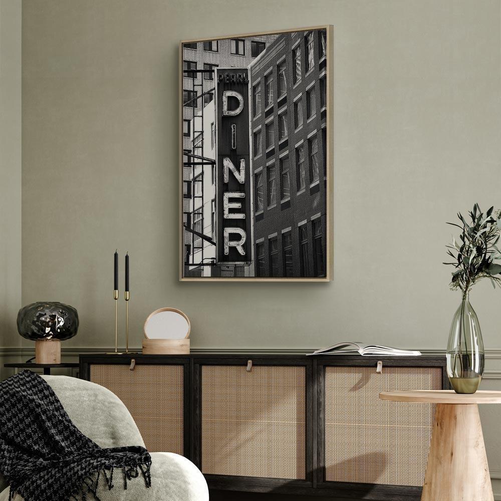 Obraz - Nowojorski neon (1-częściowy) pionowy